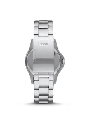 Fossil Men’s Stainless Steel Link Bracelet Watch, Silver