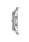 Fossil Men’s Stainless Steel Link Bracelet Watch, Silver