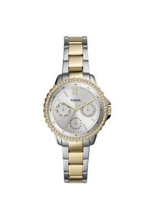 Fossil Izzy Multifunction Two-Tone Watch, Gold & Silver