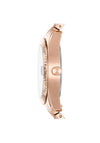 Fossil Scarlette Mini Three-Hand Stainless Steel Watch, Rose Gold