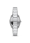 Fossil Scarlette Mini Three-Hand Stainless Steel Watch, Silver