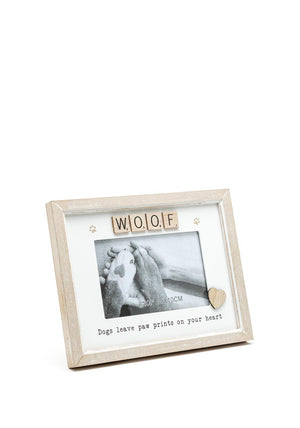Shudehill Giftware Baby Scan Scrabble Frame, 6”x4”