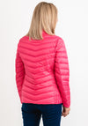 Frandsen Quilted Short Jacket, Hot Pink
