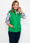 Frandsen Short Quilted Gilet, Emerald