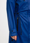 Frandsen Water Resistant Extra Long Raincoat, Ink Blue