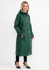 Frandsen Water Resistant Extra Long Raincoat, Pine Green