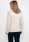 Frandsen Duck Down Short Quilted Jacket, Stone