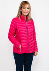 Frandsen Duck Down Short Quilted Jacket, Fuchsia