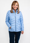 Frandsen Duck Down Short Quilted Jacket, Sky Blue