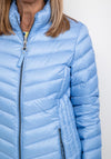 Frandsen Duck Down Short Quilted Jacket, Sky Blue