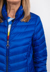 Frandsen Duck Down Short Quilted Jacket, Royal Blue