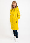 Frandsen Water Resistant Long Raincoat, Yellow