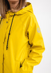Frandsen Water Resistant Long Raincoat, Yellow