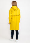 Frandsen Water Resistant Long Raincoat, Yellow