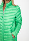 Frandsen Duck Down Quilted Short Jacket, Apple Green