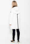 Frandsen Soft Shell Long Raincoat, White