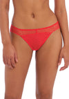 Freya Signature Lace Thong, Chilli Red