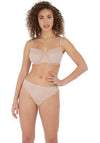 Freya Viva Lace Side Support Bra, Nude
