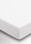 Sanderson 220 Thread Count Fitted Sheet, White