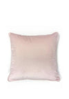 Fullshire Velvet Feather Cushion, Blush