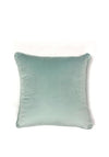 Fullshire Velvet Feather Cushion, Duck Egg