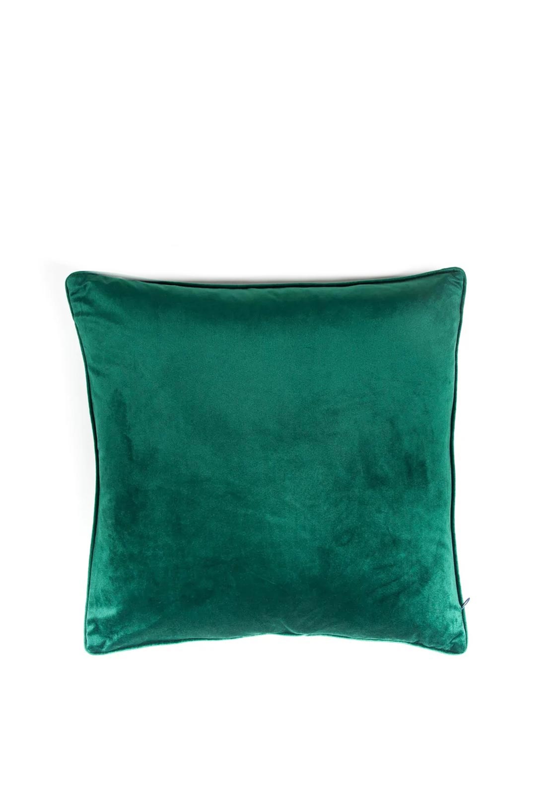 Fullshire Velvet Feather Cushion, Emerald