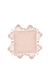 Riva Yard Anko Macrame Tassel Trim 45x45cm Cushion, Blush