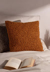 Riva Paoletti Cabu Textured Boucle 45x45cm Cushion, Ginger