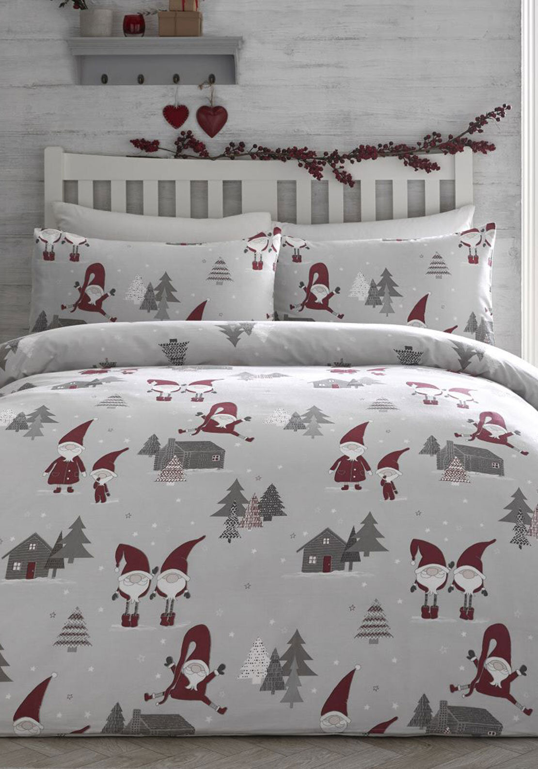 Fusion Gonks Duvet Cover Set, Multi