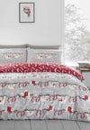 Fusion Merry Slothmas Duvet Set, Grey