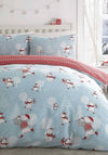 Fusion Skating Fun Junior Duvet Set, Duck Egg