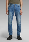 G-Star Raw 3301 Regular Tapered Jeans, Worn in Azure