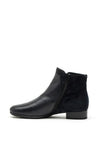 Gabor Comfort Extra Wide H Fit Suede & Leather Chelsea Boot, Navy