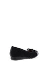 Gabor Suede Quilted Patent Toe Pumps, Black