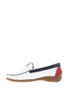 Gabor Leather Slip on Comfort Shoes, White