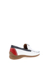 Gabor Leather Slip on Comfort Shoes, White