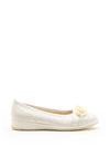Gabor Chunky Chain Link Pumps, White
