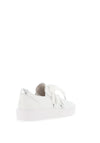 Gabor Leather Lace Slip on Trainers, White