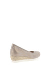 Gabor Suede Wedged Pumps, Grey