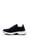 Gabor Suede Mesh Rolling Soft Trainers, Navy