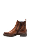 Gabor Chelsea Leather Ankle Boot, Brown & Navy