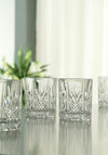 Galway Crystal Abbey Old Fashioned Set of 4 Glass Tumblers