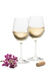 Galway Crystal Elegance White Wine Pair