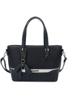 Zen Collection Charm Detail Shopper Handbag, Black