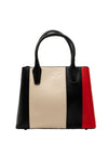 Zen Collection Colour Block Grab Bag, Beige