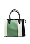 Zen Collection Colour Block Grab Bag, Green