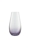 Galway Crystal Erne Vase 9.5”, Amethyst