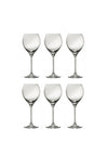 Galway Crystal Set of 6 Clarity Goblet Glasses