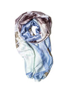 Galway Crystal Abstract Polyester Scarf, Sky Blue