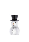 Galway Crystal Top Hat Snowman